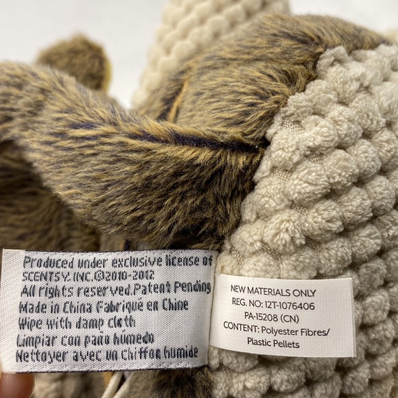 Scentsy Buddy Baby Mollie the Monkey Plush with Newborn Nursery Scent Pack - Picture 6 of 11